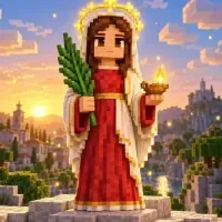 Santa Luzia em blocos